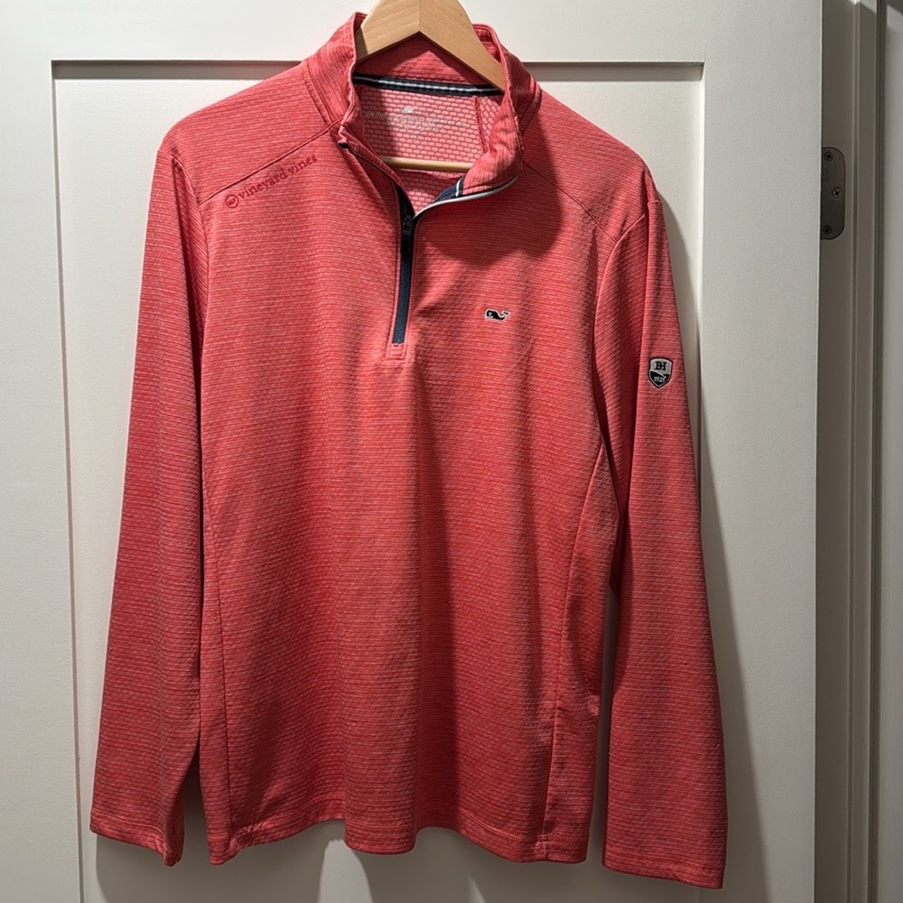 Men’s vineyard vines performance quarter zip sweatshirt